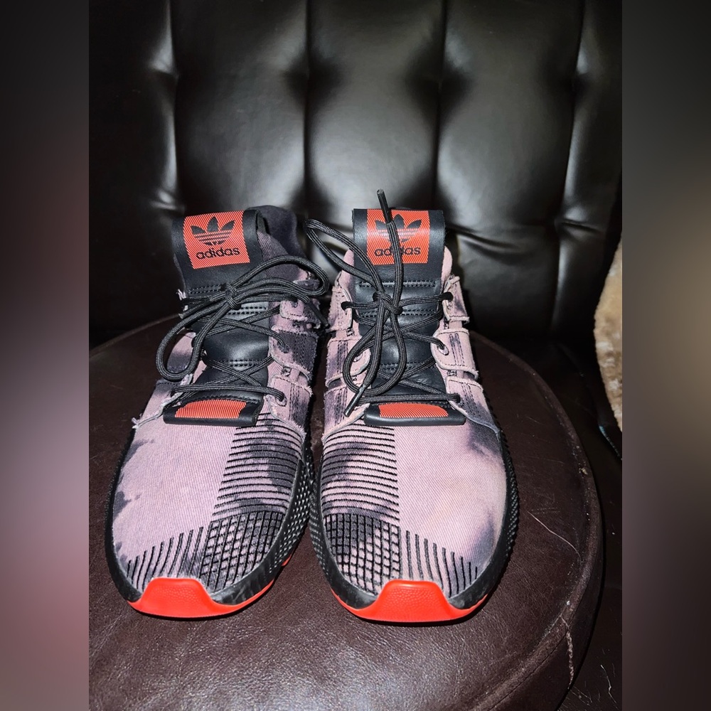 adidas Prophere Bleached Black Solar Red size 10 - Picture 5 of 13